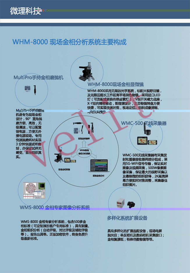 whm8000现场金相分析系统